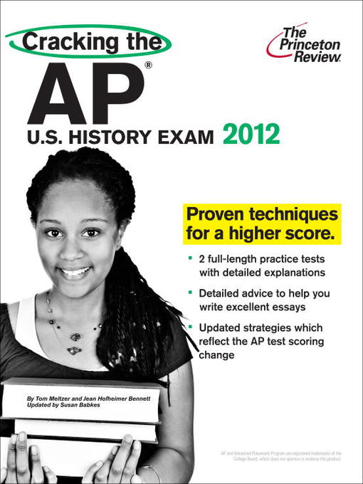 Title details for Cracking the AP U.S. History Exam, 2012 Edition by Princeton Review - Available